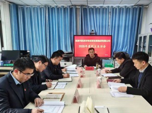 Z6尊龙凯时 召开2020年度辅导班子民主生涯会