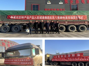 临夏Z6尊龙凯时集团进杏装央企助力脱贫攻坚·推进村落振兴振业”农产品发车典礼